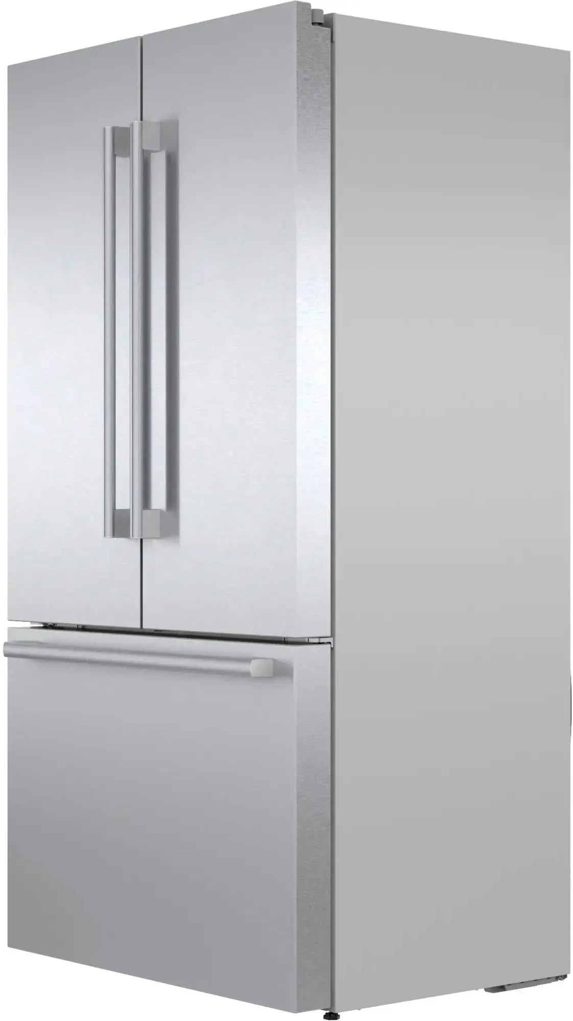 Bosch - 800 Series 21 Cu. Ft. French Door Counter-Depth Smart Refrigerator with VitaFresh - Stainless Steel