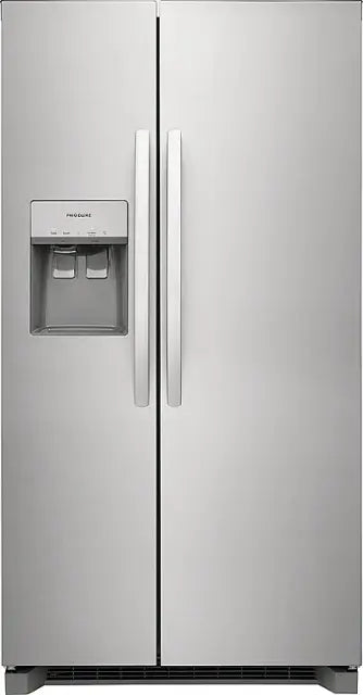 Frigidaire 22.3 Cu. Ft. Counter-Depth Side-by-Side Refrigerator - Stainless Steel