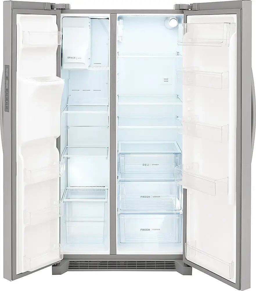 Frigidaire 22.3 Cu. Ft. Counter-Depth Side-by-Side Refrigerator - Stainless Steel