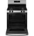 GE - 5.3 Cu. Ft. Freestanding Gas Range with Self-Clean, Steam Clean, and Built-In Wi-Fi - Stainless St+