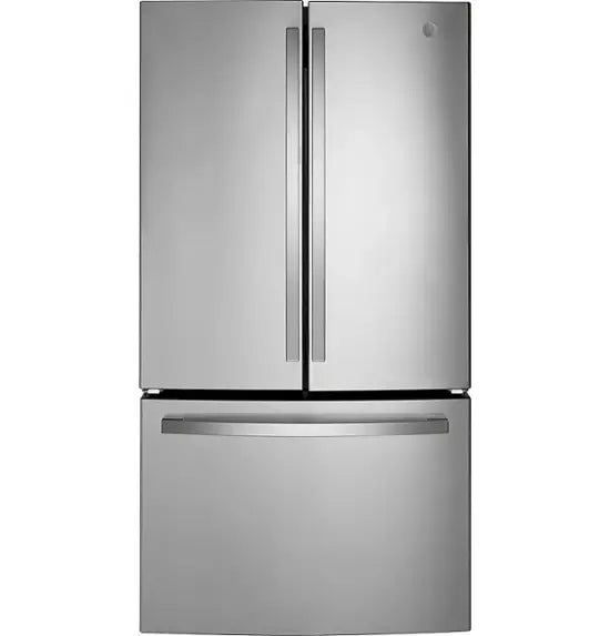 GE 21.9 Cu. Ft. Counter-Depth French Door Refrigerator with Built-In Water Dispenser - Stainless Steel